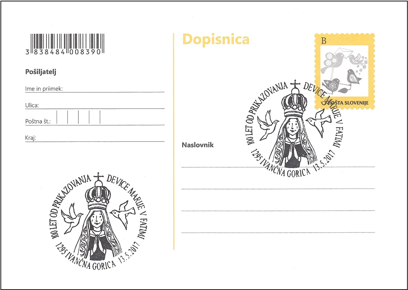 100 LET OD PRIKAZOVANJA DEVICE MARIJE V FATIMI